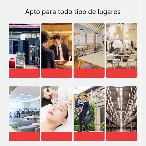 Timbre con Sensor de Puerta, Altavoz De Sonido para Entradas, Sensor De Movimiento Inteligente con Alerta Y Notificación De Bienvenida para Entradas De Hogares Apartamentos Y Comercios Exteriores - imagen 5