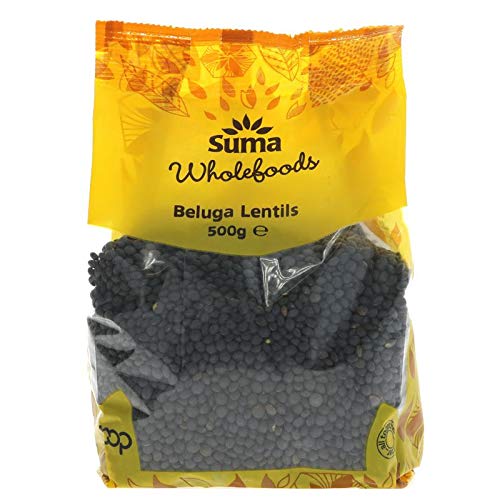 SUMA PREPACKS | Beluga Lentils | 2 x 500g (UK)