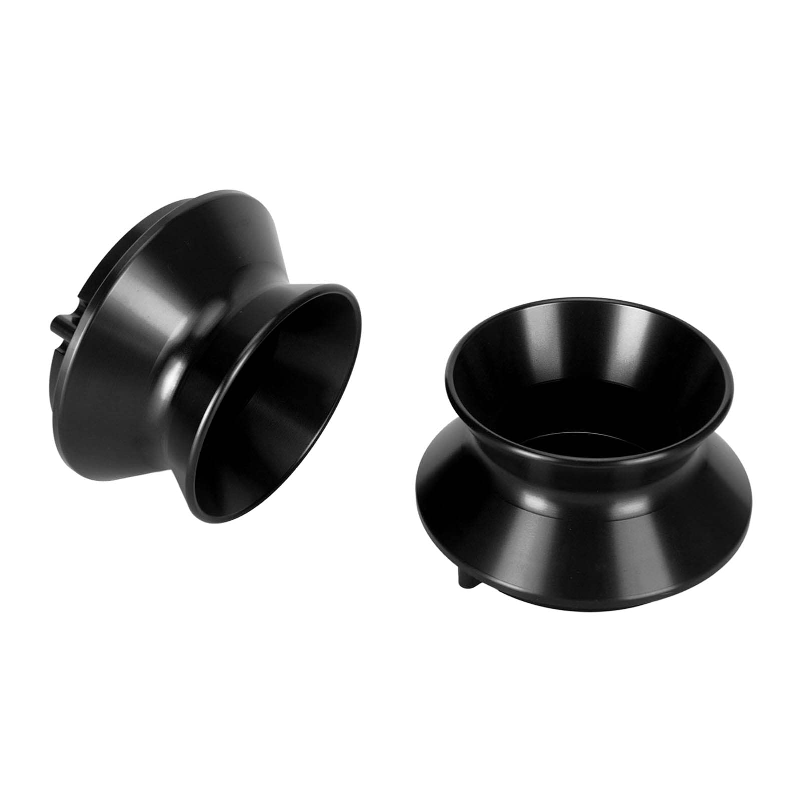 Cryfokt Adaptadores de Cubo Nab, Aleación de Aluminio Pulido, Abridor de 10 Pulgadas para Grabadoras de Carrete a Carrete Studer Akai (Black)