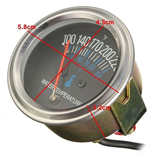 Sostituzione del Misuratore di Temperatura dell'Acqua Meccanico Elettrico 12V Dc