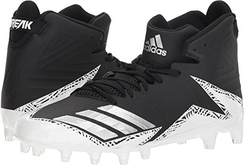 adidas Freak X Carbon Mid Black/Silver/White Football Shoes 9