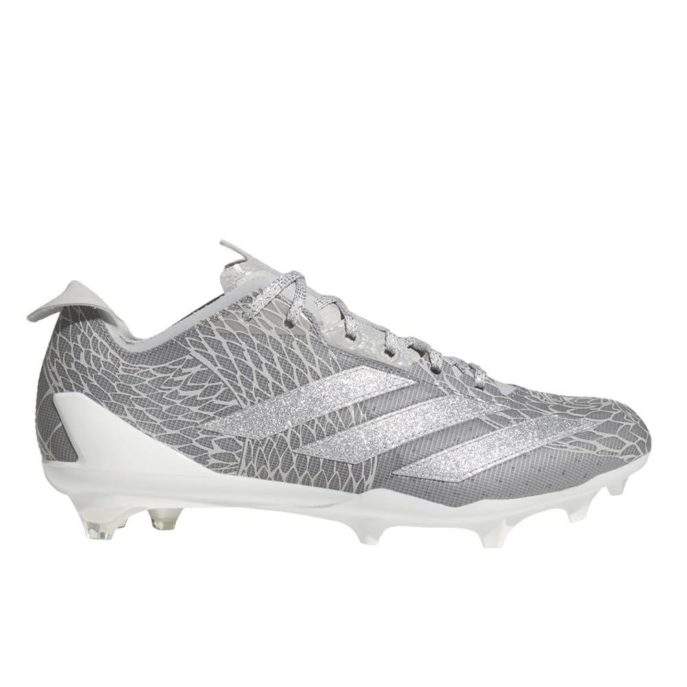 adidas Mens Adizero Electric Football Sneakers Shoes - Grey, Silver - Size 7 M