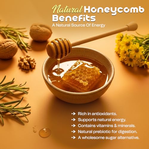 Bonjour Raw Honeycomb miel cruda con panal 16oz miniatura 6