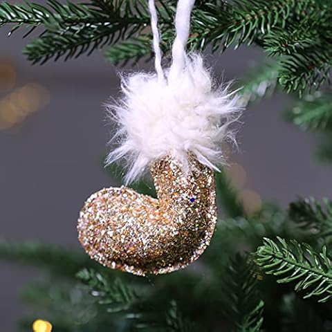 PYAN Christmas Decorations, Holiday Tree Supplies, Fluffy Pendants, Cloth Art, Socks, Boots, Scene Layout, Accessories Layout Cover