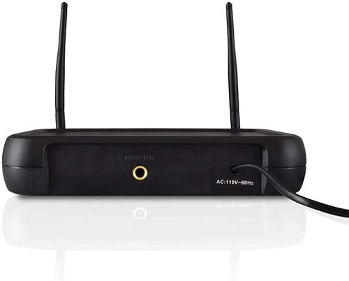 Miniatura 3 de PYLE Lavalier, Headset Mics, Transmitter, Receiver-for PA, Karaoke Dj Party, Black, One Size (PDWM2140)