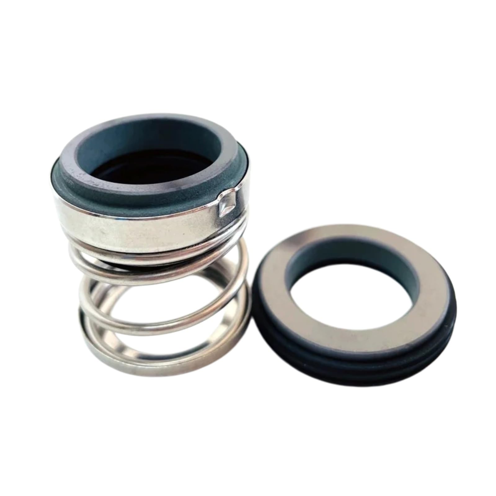 WLUAYITC 2pcs/lot BIA-28 Mechanical Seal Shaft Size 28mm Single Elastomer Rubber Seal (Material: SIC/SIC/VIT)