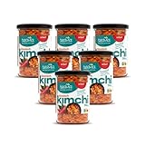 Beavia Kimchi klassisch scharf (6x350g) | fermentierter Chinakohl | ein koreanisches Lebensmittel zur Unterstützung der Immunität | vegan, ohne Konservierungsmittel, glutenfrei, nicht pasteurisiert