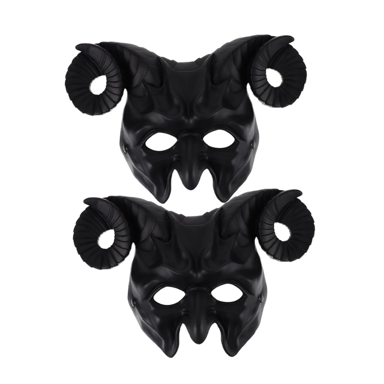 FRCOLOR 2 Maschera Animale Mezzo Viso con per Feste Halloween e Cosplay Accessori Versatili per Costumi e Ruolo Design Incantevole e Adattabile per Eventi Festivi