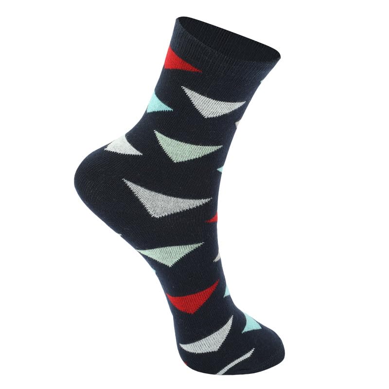 Image of Kids Boys Socks - Printed Cotton Kids Socks | Soft and Comfortable, Sock for Boys | Stylish & Durable Boy Sock for Everyday - Pack of 5 Pairs