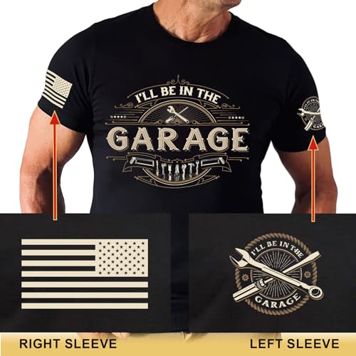 Ill Be in The Garage Shirt, Ill Be in The Garage Tshirt, I'll Be in The Garage Shirt, Fathers Day Shirt 64