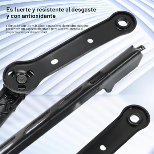 Barra de limpiaparabrisas delantero con tapa 61617185366 para sistema E60 E61 E63 E64 6