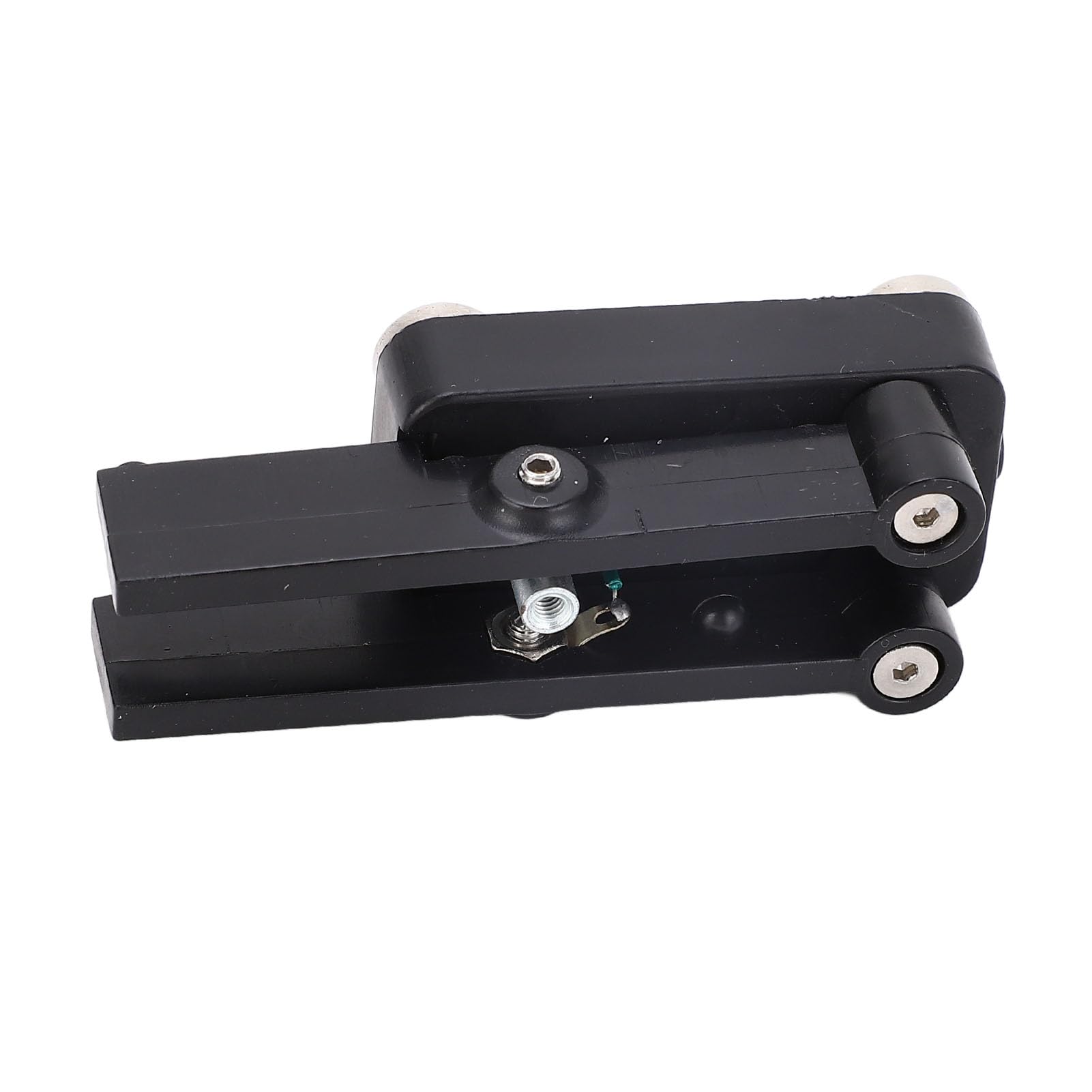 Double Paddle Telegraph Key Portatile CW Keyer Morse Code Paddle Design per Circuiti Materiale ABS
