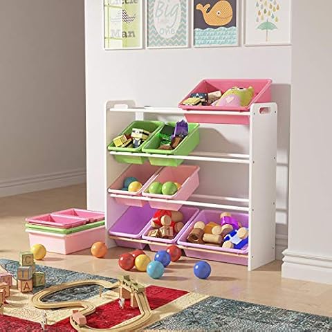 Walgreen Kids 4 Tier Toy Storage Shelf Cover