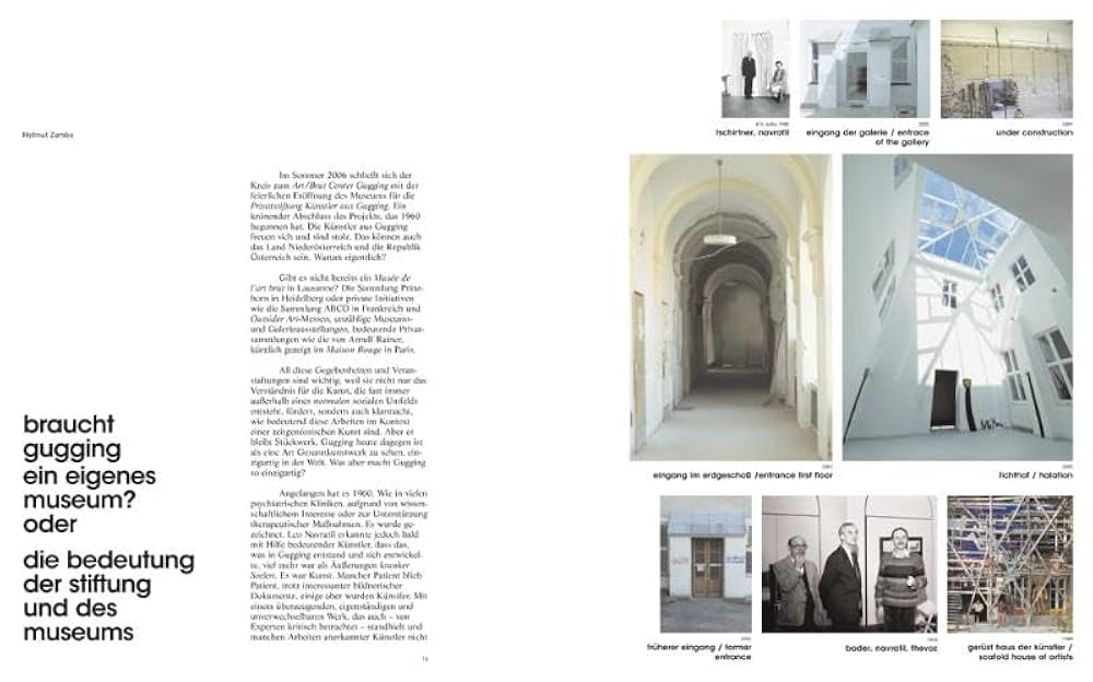 アート・デザイン・音楽 Gugging Ein Ort der Kunst Gugging - Ein Ort der Kunst. Gugging - Grounds for Art