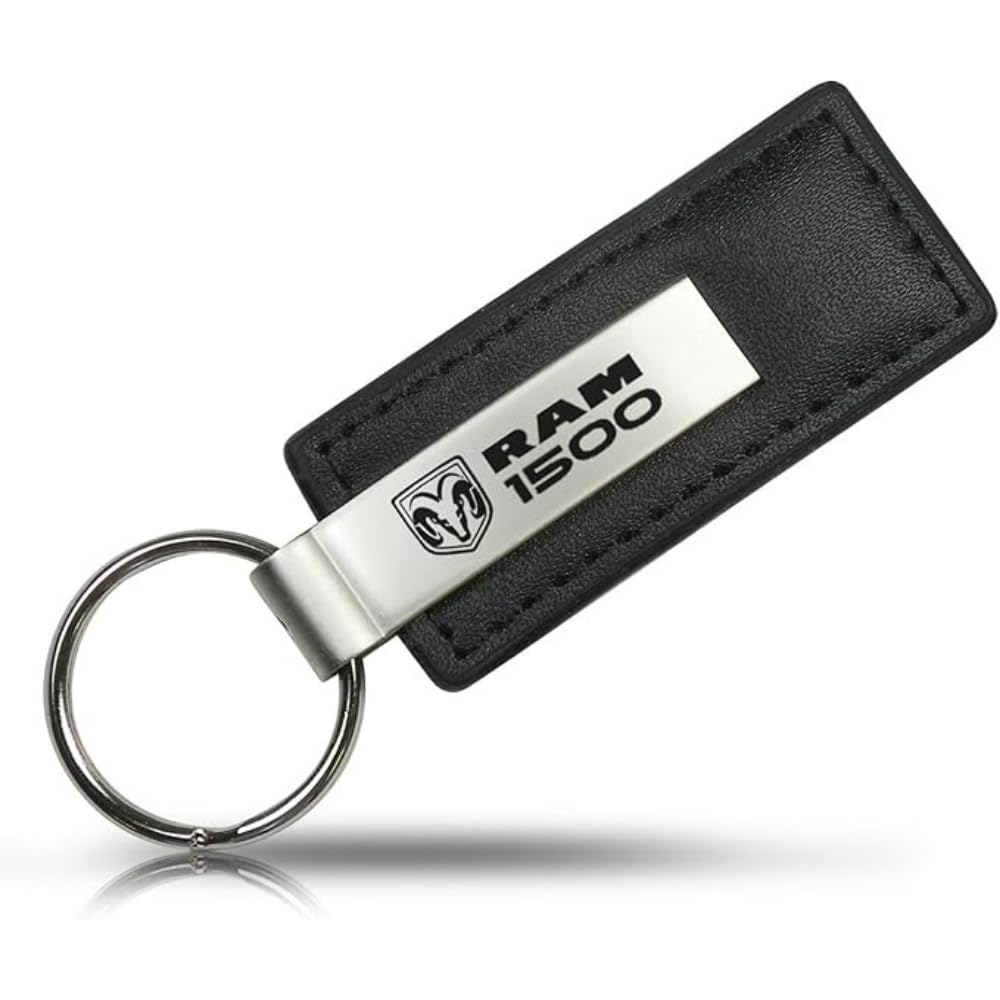 Dodge RAM 1500 Keychain & Keyring - Premium Leather