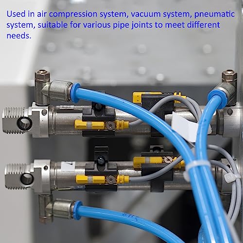 M METERXITY Air Hose Tubing Kit, PU Pneumatic Tube with Quick Connecter, High Pressure Resistance - Image 2