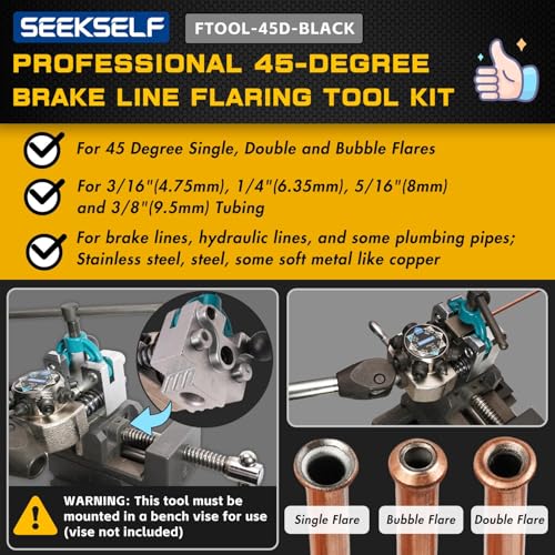 SEEKSELF Pro Flaring Tool Kit