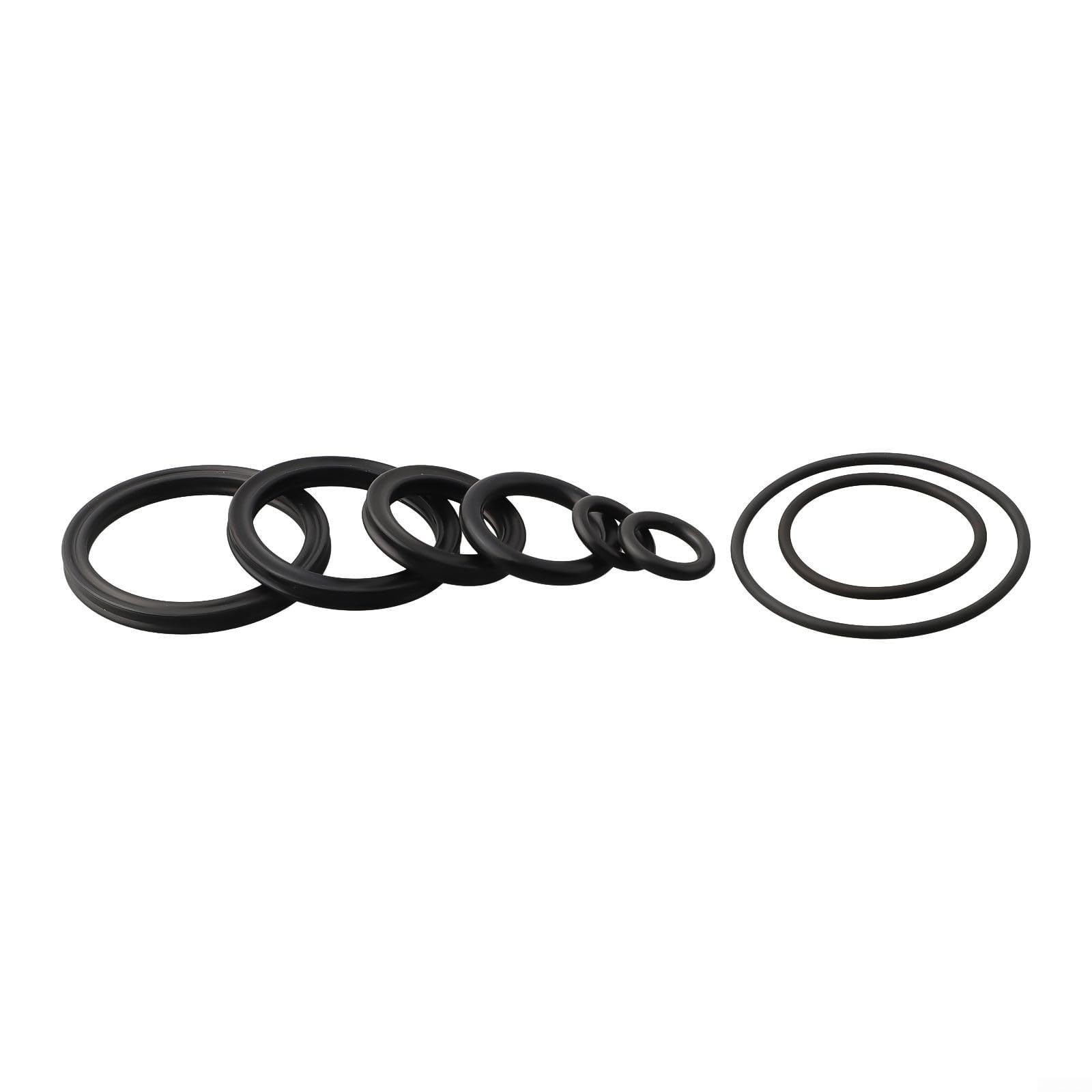 FOX - Kit di guarnizioni O-Ring per ammortizzatori posteriori, set di guarnizioni in gomma per ammortizzatori d'aria RP23, DHX 5.0, CTD, DPS, FLOAT RPL, guarnizioni di ricambio nere (16 pezzi)