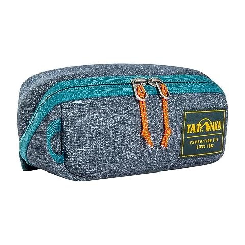 Tatonka Unisex-Adult Wide-Open wash Bag, Navy, 8 x 19 x 7 cm Cover