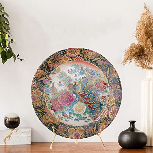 2 Pack 8 Inch Plate Stands For Display, Anti-Slip Plate Holder Display Stand Gold Iron Easel Stand Picture Stand For Photo Frames, Decorative Plate, Books, Pictures And Tabletop Artworks #TOP4