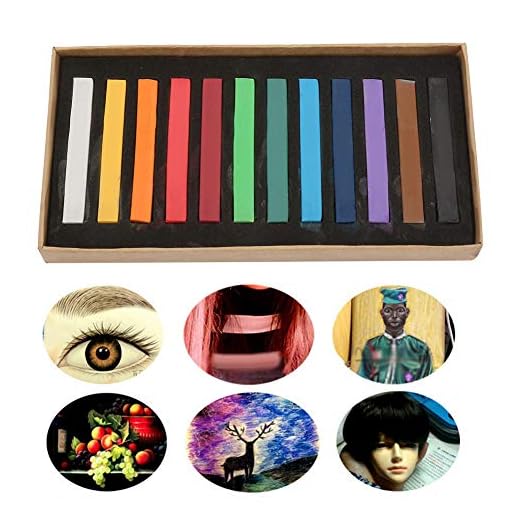 Marley's Art Extravaganza Crayones Barras de Pintura con Tiza de Colores Fun Time Bolígrafos Desechables Barras de Tinte para el Cabello Lápices Arcoíris Juegos de Higiene
