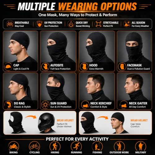 GUDBUN FASHION Balaclava Face Mask with UV Protection - Image 5