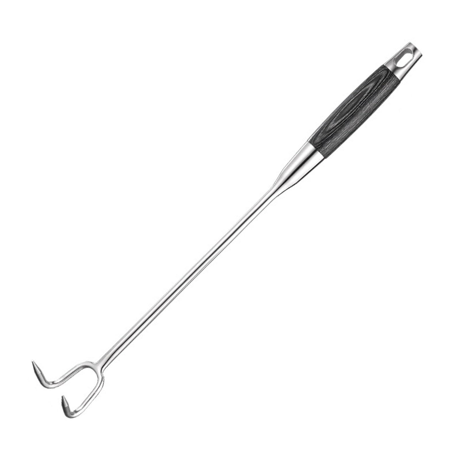 MALSSE Meat Hook Stainless Steel Cooking Tools Barbecue Flipper Hooks Cooking Accessories Suitable for Barbecue and Meat Flipper Hook