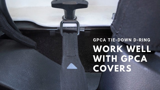 Image of GPCA Tie Down D Ring Set for Ford Bronco Accessories | Easy-to-Install Truck Tie Downs, Compatible w / Cargo Cover Mounts, Heavy-Duty for Pickups, Trailer, Camper, Boats (8PC)