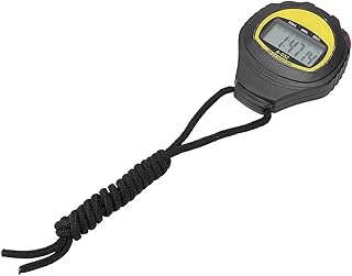Cronômetro digital, portátil, portátil, esportivo, cronômetro, resistente à água, para treinadores esportivos, árbitros, professores de fitness