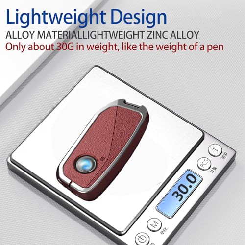 Image of Car Key Fob Shell Cover & Keychain Set Compatible with BMW