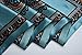 corciova 35 x 35 Large Satin Tie Square Headband Silk Like Hair Scarf Wrap Headscarf for Sleeping Tiffany Blue Totem Bandana