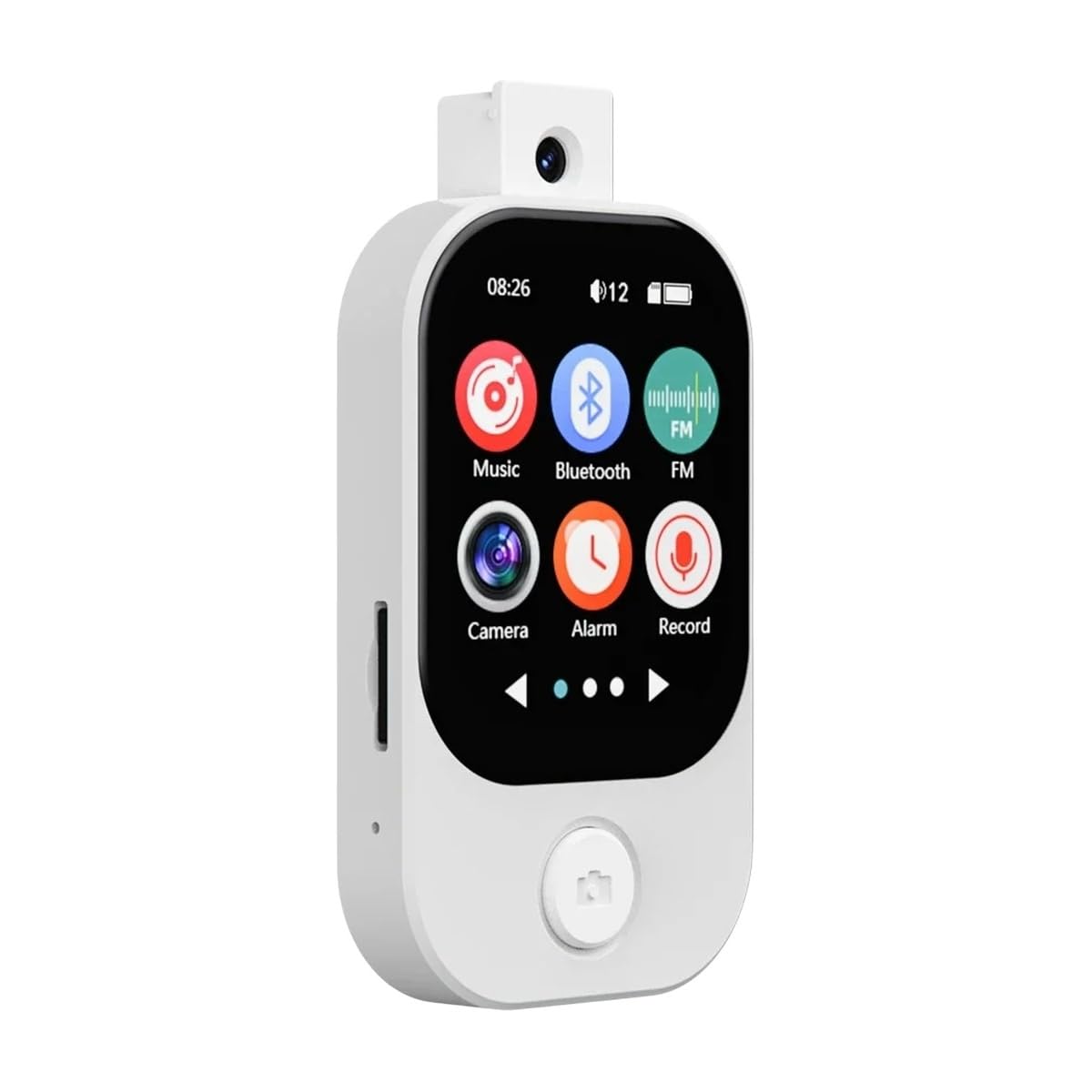 New 2026 MP3 Music Player with BIIuetuoth 5 4 HiFi MP4 Full Touch Screen Built-Speaker Recorder Camera Video