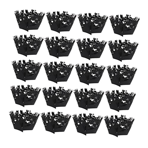 Gâteaux Halloween gothiques RLKHXBS 50pcs pour éviter les ratés de décor