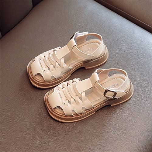 Kids Baby Girls Sandals Summer Woven Princess Shoes Adjustable Daily Wear Little Child/Big Kids Baby Shoes Toddler Girl2