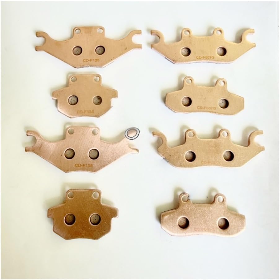 ODES ATV Front Rear Brake Pads Sintered 8PCS For Odes 650 800 900 1000 Pathcross Troxus Dune UTV Quad 15106010060 15106010080 Parts