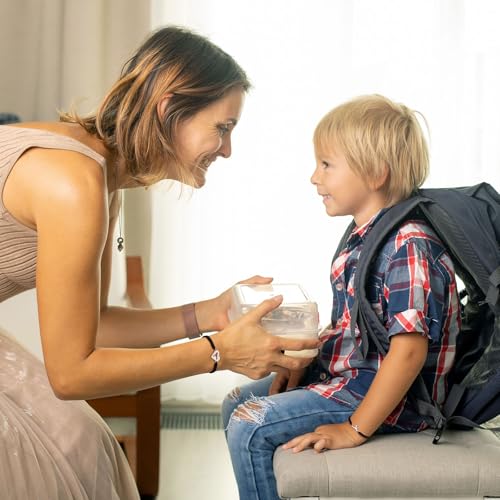 P. BLAKE First Day of Kindergarten Bracelet Back to School Gifts Mommy and Me Matching Bracelets Set for Mother Daughter Son Girls Boys Jewelry Gifts4