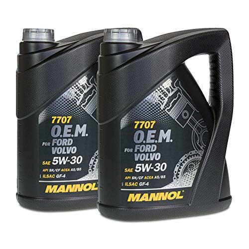 MANNOL 2 X 5 (10 Liter) 7707 5W-30 ACEA A5 B5 MOTORÖL