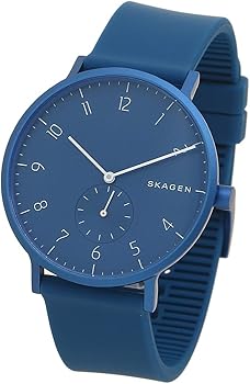 SKAGEN スカーゲン Aaren SKW2818 ブルー レディース腕時計 SKAGEN スカーゲン Aaren SKW2818 ブルー レディース腕時計 Amazon.co