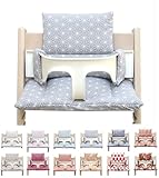 3️⃣ REMBOURRAGE ÉPAIS ET CONFORTABLE : Avec 6 cm de rembourrage doux, votre enfant est installé chaudement et confortablement. Idéal pour les repas ou les moments créatifs.