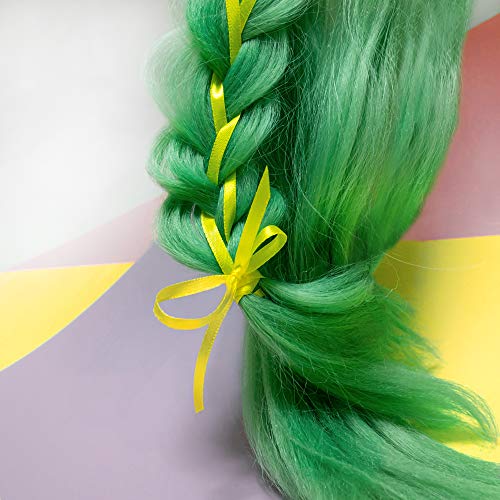 Image of Yellow Ribbon 1 /4 Inches 36 Yards Satin Roll Perfect for Scrapbooking, Art, Wedding, Wreath, Baby Shower, Packing Birthday, Wrapping Christmas or Other Projects Solid