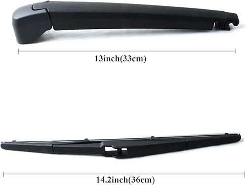 Miniatura 2 de Juego de brazo y limpiaparabrisas trasero para Toyota Sienna 2004-2010, Mazda CX-7 2007-2012 y Mazda CX-9 2007-2015 Número OEM de repuesto EG2167421