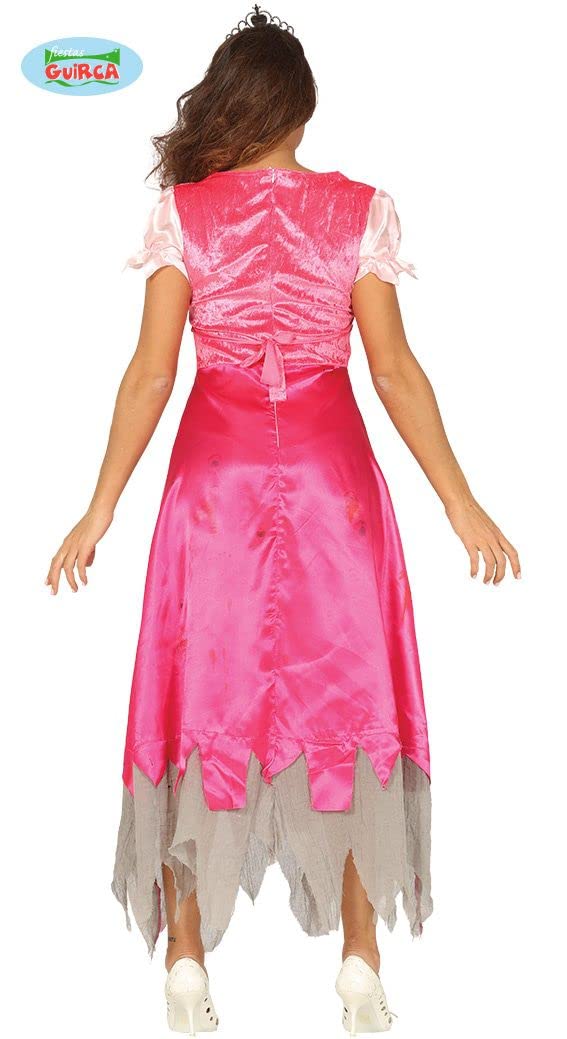 Guirca Déguisement de Princesse Rose Zombie pour Femme