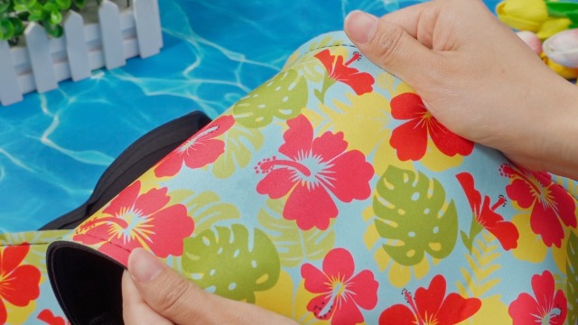 2 fundas tropicales para barandilla de piscina 4 pies miniatura 7