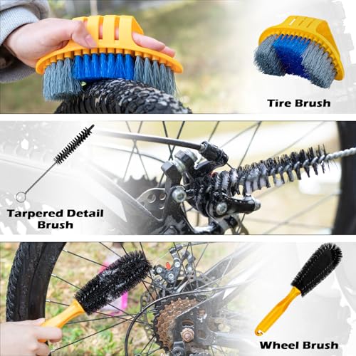 focopot Bike Cleaning Kit with 25oz Cleaner