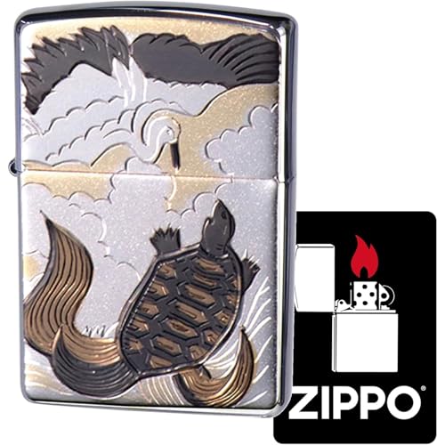 Encendedor Zippo Vintage de Latón Plateado