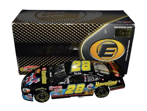 AUTOGRAPHED 2002 Ricky Rudd #28 Havoline Racing MUPPETS 25TH ANNIVERSARY Vintage RCCA Elite Signed 1/24 Scale NASCAR Diecast Car with COA (#415 of only 804 produced)