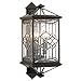 Fine Art Lamps 880881ST Oxfordshire Outdoor Wall Sconce, 4-Light 240 Total Watts, Bronze