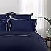 Produktbild Tommy Hilfiger Uni Mako-Satin Bettwäsche Navy 1 Bettbezug 200 x 200 cm + 2 Kissenbezüge 80 x 80 cm