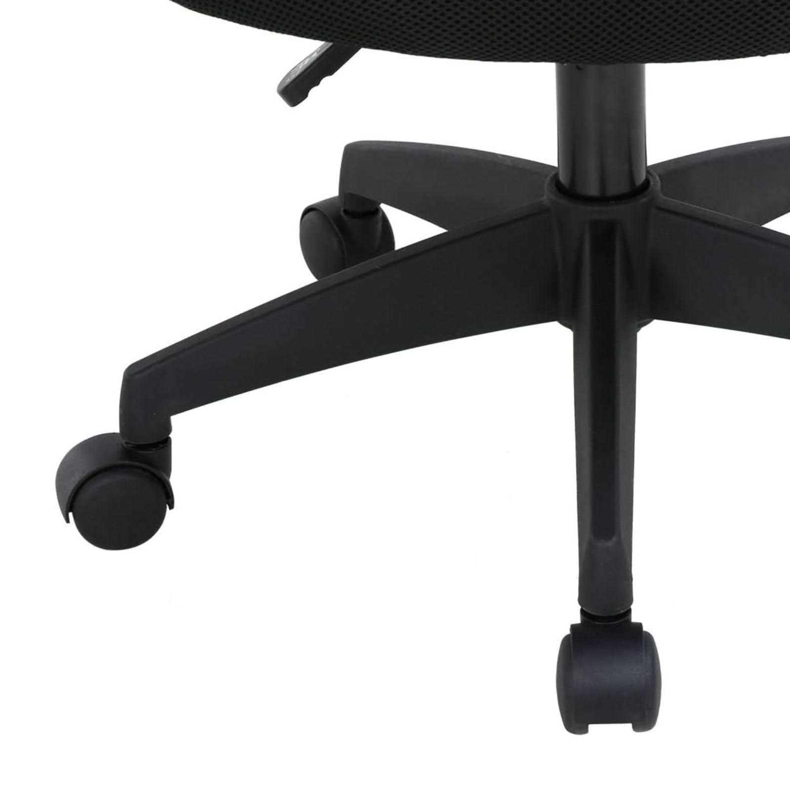 DASCK Pack 2 Sillas Oficina Ergonómicas – Malla Transpirable, Altura Ajustable, Ruedas 360°, Base Negra, para Oficina y Home Office - Color Negro