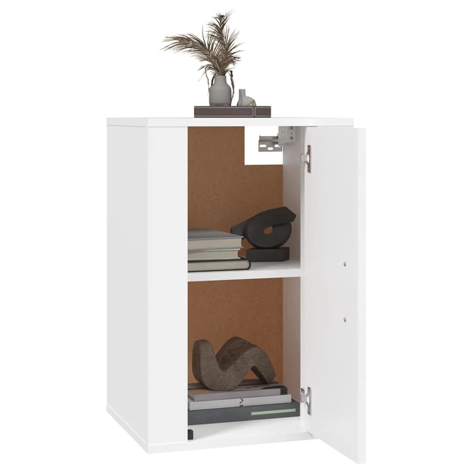 Tidyard Mobile Porta TV a Parete,Mobile TV,Pensile,Mobili TV da Parete,Tavolino Porta TV,Mobiletto TV Moderno,Armadio per TV,Mobiletto Basso Porta TV 2 pz Bianco 40x34,5x60 cm